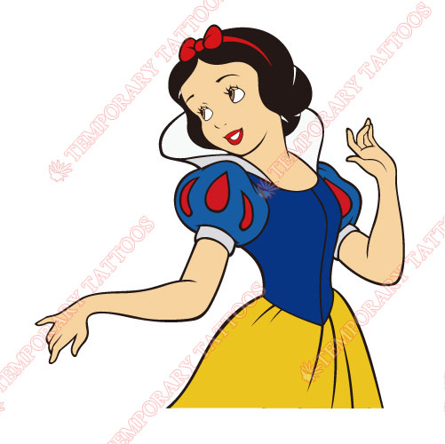 Snow White Customize Temporary Tattoos Stickers NO.3623